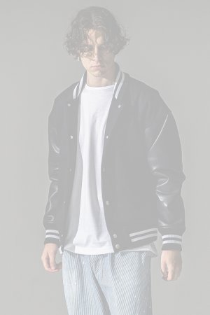 画像1: RESOUND CLOTHING リサウンドクロージング Varsity jacket{-BFA}