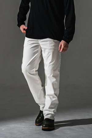 画像1: RESOUND CLOTHING リサウンドクロージング DENIM JERSEY WIDE PT{-BFS}