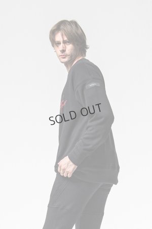 画像2: RESOUND CLOTHING リサウンドクロージング FRIDAY old logo velours fleece trainer{-BEA}