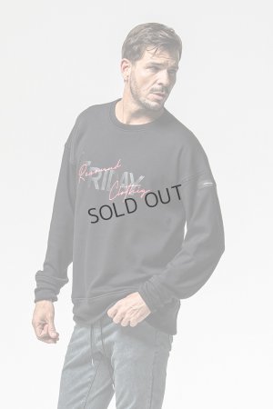 画像3: RESOUND CLOTHING リサウンドクロージング FRIDAY old logo velours fleece trainer{-BEA}