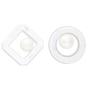 画像1:   ADER.bijoux アデルビジュー RETRO pearl pierce{-AHA}