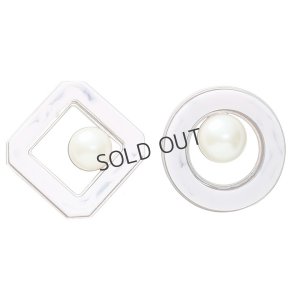 画像1: {SOLD}ADER.bijoux アデルビジュー RETRO pearl pierce{-AHA}