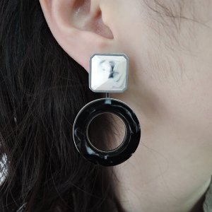 画像2: ADER.bijoux アデルビジュー RETRO 2way pierce{-AHA}