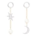   ADER.bijoux アデルビジュー MOON&STAR multi pierce (silver){-AHA}
