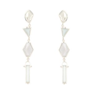 画像1:   ADER.bijoux アデルビジュー VITRAIL long pierce(gold){-AIS}