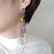 画像4: {SOLD}ADER.bijoux アデルビジュー VITRAIL long pierce(silver){-AIS} (4)