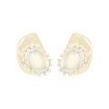   ADER.bijoux アデルビジュー CAMELEON cabochon pierce{-AIA}