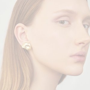 画像4:   ADER.bijoux アデルビジュー CAMELEON cabochon pierce{-AIA}