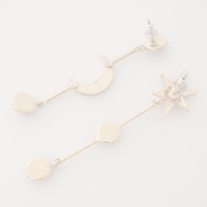 画像4:   ADER.bijoux アデルビジュー MOON&STAR cabochon pierce{-AIA}