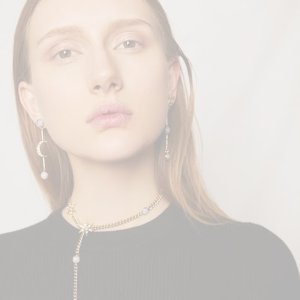 画像5:   ADER.bijoux アデルビジュー MOON&STAR cabochon pierce{-AIA}