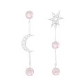   ADER.bijoux アデルビジュー MOON&STAR cabochon pierce{-AIA}