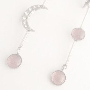画像2:   ADER.bijoux アデルビジュー MOON&STAR cabochon pierce{-AIA}
