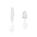   ADER.bijoux アデルビジュー BLOCK PEARL pearl pierce{-AIA}
