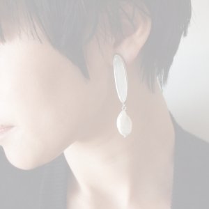 画像4:   ADER.bijoux アデルビジュー BLOCK PEARL pearl pierce{-AIA}