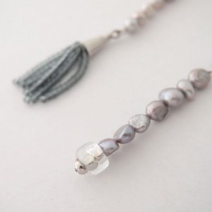 画像3: ADER.bijoux アデルビジュー BLOCK PEARL long asymmetry pierce{-AIA}