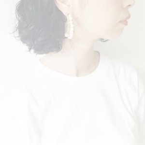 画像5:  {SOLD} ADER.bijoux アデルビジュー RATTAN peal pierce{-AIS}
