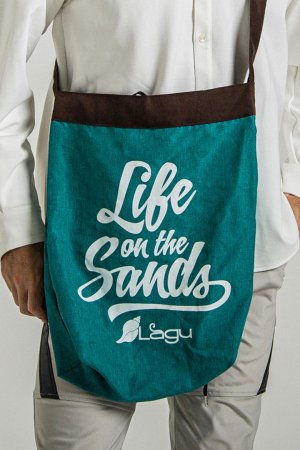 画像1: RESOUND CLOTHING リサウンドクロージング RESOUND X Lagu Blanket&ecobag{-BDA}
