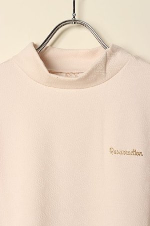 画像3: 【 40%OFF セール24,200円→14,520円】 レザレクション｜Resurrection メンズ GMジャガードモックネックL/S{-BCA}