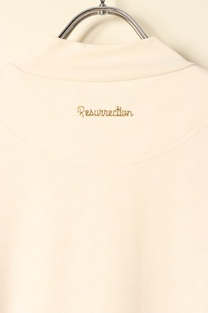 画像7: 【 40%OFF セール24,200円→14,520円】 レザレクション｜Resurrection メンズ GMエンボスモックネックL/S{-BCA}