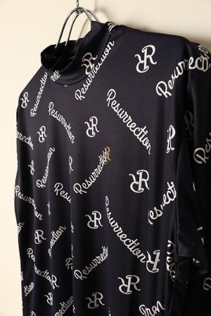 画像5: 【 40%OFF セール24,200円→14,520円】 レザレクション｜Resurrection メンズ モノグラムロゴモックネック{-BCA}