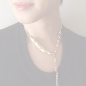 画像4:  {SOLD} ADER.bijoux アデルビジュー CAMELEON cabochon adjuster choker{-AIA}