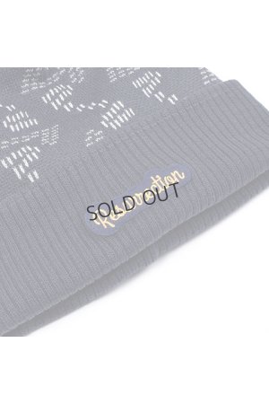 画像3: {SOLD}レザレクション｜Resurrection GMポンポンニットキャップ{-BCA}