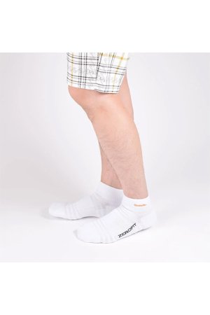 画像6: 【 20%OFF セール3,300円→2,640円】 レザレクション｜Resurrection メンズ ベーシックロゴショートソックス{-BDS}