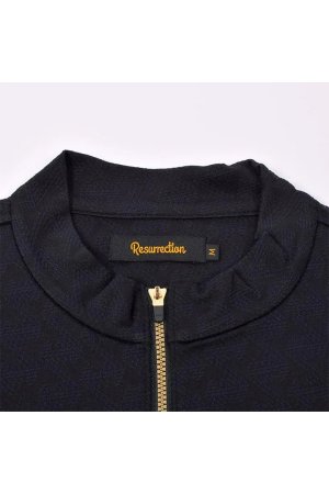画像3: レザレクション｜Resurrection メンズ GMジャガードハーフジップシャツ{-BFS}