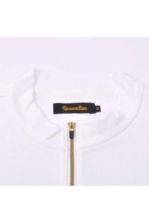 画像3: レザレクション｜Resurrection メンズ GMジャガードハーフジップシャツ{-BFS}