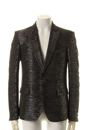 画像1: 【 50%OFF セール｜121,000円→60,500円】 Just Cavalli ジャストカヴァリ Zebra-Print Classic Jacket{-AGA}