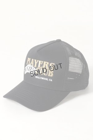 画像1: {SOLD}AMIRI アミリ Players Club Trucker Hat{-BJS}