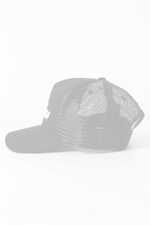 画像2:   AMIRI アミリ Loveless Trucker Hat {-BJS}  :S0A39156CO-BLK-OS 