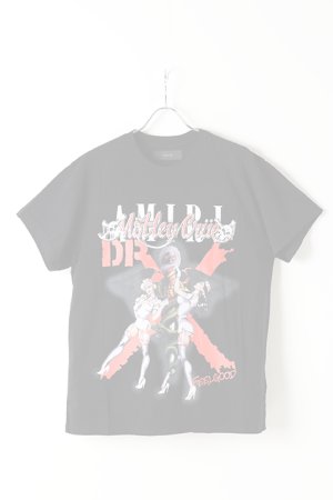 画像1:   AMIRI アミリ Motley Crue Dr Feelgood Tee {-BJS}  :S0M03148CJ-BLK 
