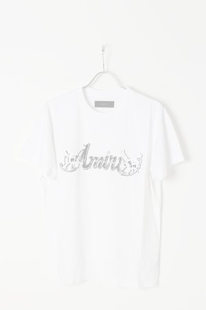 画像1:   AMIRI アミリ Motley Crue AMIRI Tee {-BJS}  :S0M03157CJ-WHT 