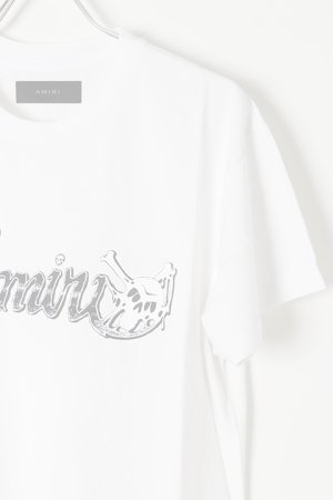 画像2:   AMIRI アミリ Motley Crue AMIRI Tee {-BJS}  :S0M03157CJ-WHT 