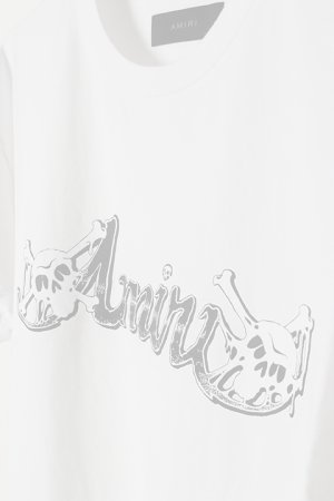 画像4:   AMIRI アミリ Motley Crue AMIRI Tee {-BJS}  :S0M03157CJ-WHT 