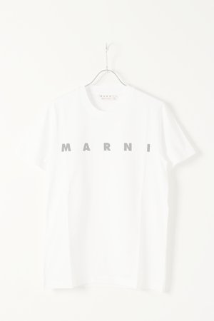画像1:   MARNI マルニ T-Shirts {HUMU0198PO-S23843-BAS}  :S23843-WHT 