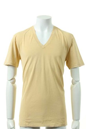 画像1: superfine スーパーファイン V NECK T{S3SM118-0-1B-059-ACS}