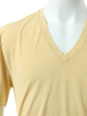 画像4: superfine スーパーファイン V NECK T{S3SM118-0-1B-059-ACS}