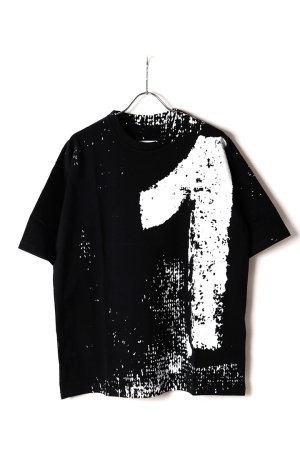 画像1: Maison Margiela メゾンマルジェラ 10 プリント コットン Tシャツ{S50GC0741M20222-855-BFA}