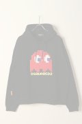   DSQUARED2 ディースクエアード Pac-Man Hercalina Hoodie{S71GU0635S25516-900-BCA}