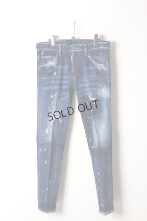 画像1: {SOLD}DSQUARED2 ディースクエアード Faded Patches Slim Jeans{-AIS}