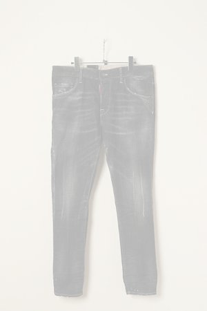 画像1:  {SOLD} DSQUARED2 ディースクエアード Black Clean Wash Skater Jeans{S71LB1088S30357900/S78LB0069S30839470-BBA}