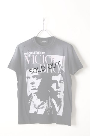 画像1: {SOLD}DSQUARED2 ディースクエアード Vicious Bros T-Shirt{-AIS}