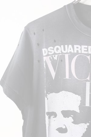 画像3:   DSQUARED2 ディースクエアード Vicious Bros T-Shirt{-AIS}