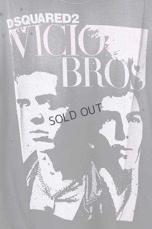 画像4: {SOLD}DSQUARED2 ディースクエアード Vicious Bros T-Shirt{-AIS}