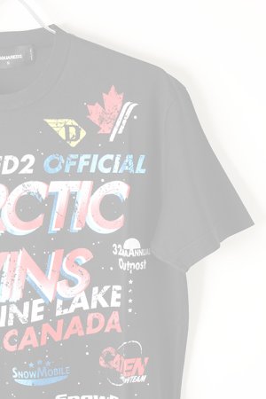 画像4:  {SOLD} DSQUARED2 ディースクエアード Dsquared2 Arctic Twins T-Shirt{-AIA}