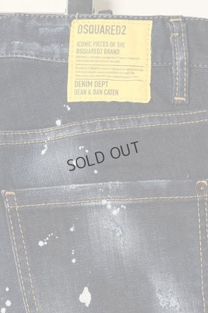 画像6: {SOLD}DSQUARED2 ディースクエアード Dark Ripped Bleach Wash Cool Guy Jeans{S74LB1193S30789470-BBA}