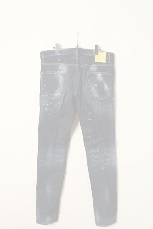 画像7:   DSQUARED2 ディースクエアード Dark Ripped Bleach Wash Cool Guy Jeans{S74LB1193S30789470-BBA}