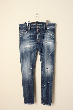 画像1: DSQUARED2 ディースクエアード PANTS 5 POCKETS{S74LB1328S30872-470-BCA}